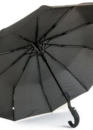 Зонт мужской полуавтомат Bellisimo черный