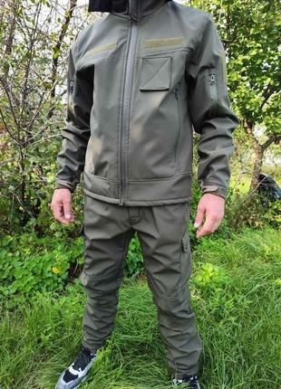 Куртка демісезонна Softshell Хакі