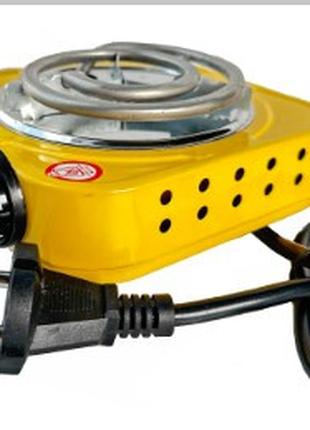 Электрическая плитка "ATLANFA Mini" для быстрого разжига желто...
