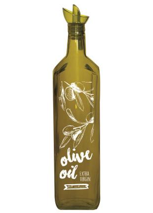 Пляшка для олії Herevin OilVinegar Green Olive Oil 1 л (151079...