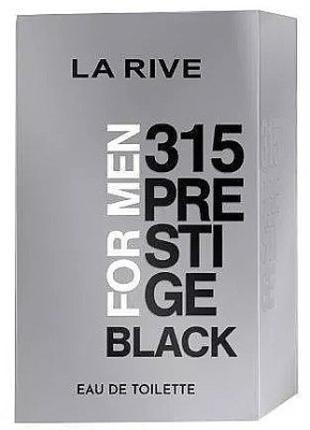 Туалетная вода La Rive 315 Prestige Black 100 мл (5903719642392)