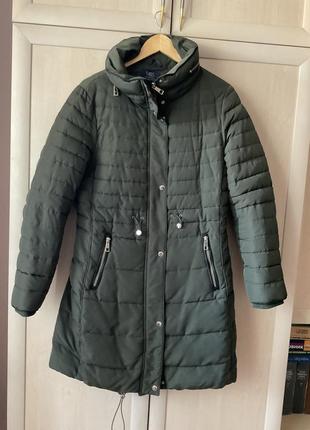 Утепленное пальто на 46-48 размер