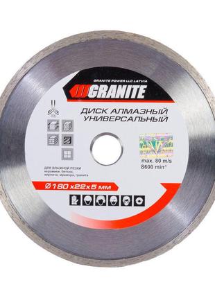 Диск алмазный Granite - 180 мм плитка