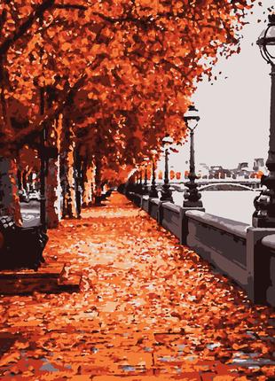 Картина по номерам Осень в Лондоне Artissimo 50*60 PNX0493