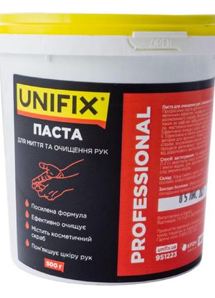 Паста для очистки рук Unifix - 500 г PRO