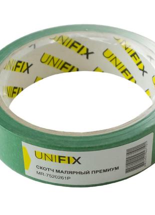 Лента малярная Unifix - 25 мм x 20 м премиум