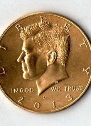 США 1⁄2 долара, 2013 Kennedy Half Dollar No628