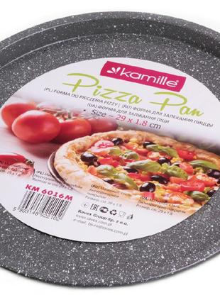 Форма для выпечки Kamille - 290 x 20 мм пицца 6016M
