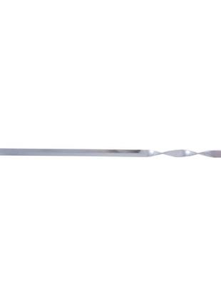 Шампур Скаут — 600 x 10 мм плоский дерев'яна ручка