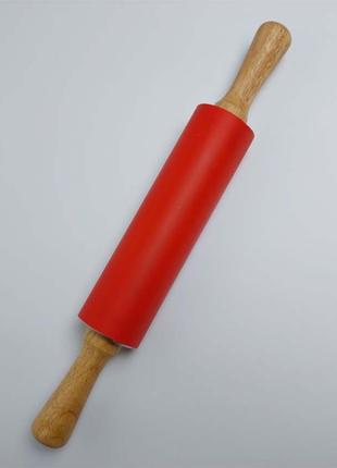 Скалка силіконова для мастики Kamille — 370 мм