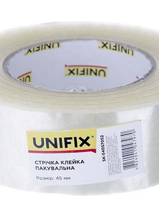 Скотч Unifix - 45 мм × 250 м × 40 мкм прозрачный