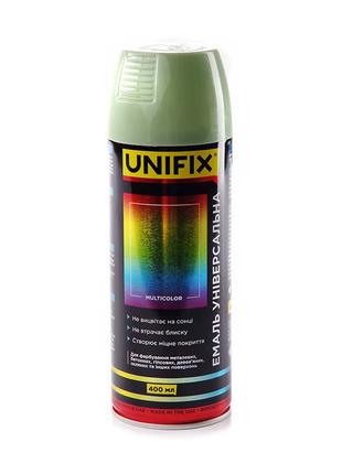 Эмаль универсальная Unifix - 400мл RAL 6021 зеленый бледный