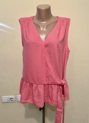 Розовая блузка F&F Размер 14/xl