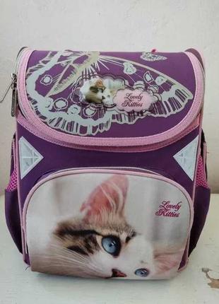 Школьный рюкзак с котом