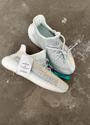 Кроссовки adidas yeezy boost 350 "cloud white” premium