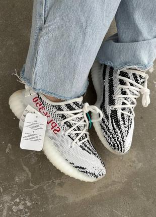 Кроссовки adidas yeezy boost 350"zebra” premium