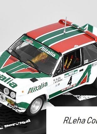 Fiat 131 Abarth №4, Rally De Portugal. ALTAYA-IXO. Масштаб 1:43