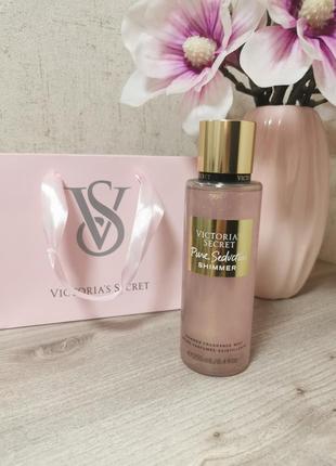 Парфюмированный увлажняющий спрей victorias secret pure seduct...