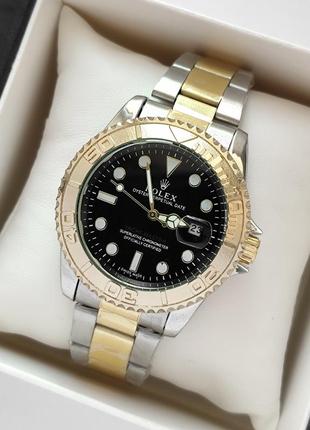 Мужские наручные часы комбинированного цвета - золото-серебро ...