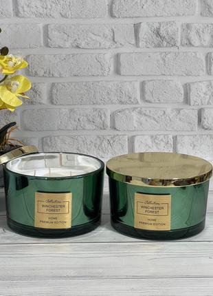 Ароматизована зелена свічка Aromatherapy home Premium edition ...