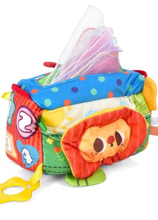 Развивающая игра "Baby tissue box" HE8054 с прорезывателем
