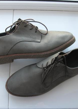 Туфли spm shoes &amp; boots,р.39-40 стелька 26,5см кожа