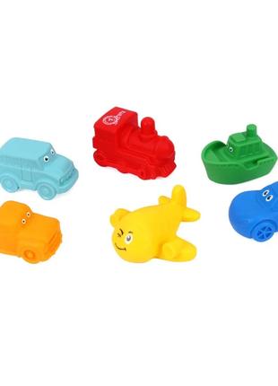 Игрушка "Набор для ванной ТехноК", арт.8973TXK, 6 шт.