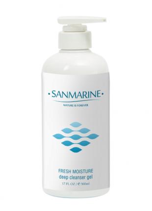 SanMarine Очищуючий гель глибокої дії Fresh Moisture Deep Clea...