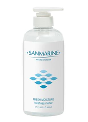 SanMarine Освежающий тонер Fresh Moisture Freshness Toner 500 мл