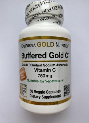 California gold nutrition, буферизований вітамін c в капсулах,...