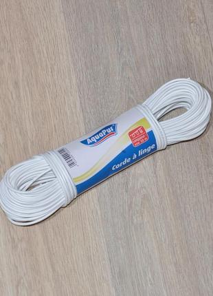 Білизна мотузка aquapur 50 м. шнур для сушіння білизни сушарка...