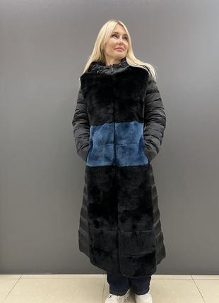 Жіноче зимове пухове пальто carardli