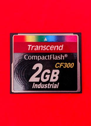 Картка пам'яті Transcend CF300 2 GB CompactFlash Industrial ЧПУ