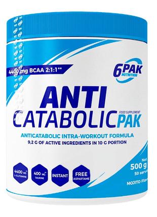 Амінокислота BCAA 6PAK Nutrition Anticatabolic Pak, 500 грам Л...