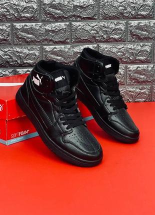 Мужские кроссовки puma, черные классические кроссовки пума 35-45
