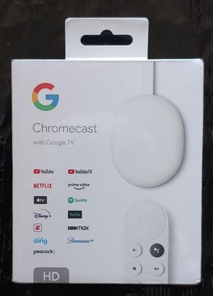 Медиаплеер Google Chromecast with Google TV Full HD