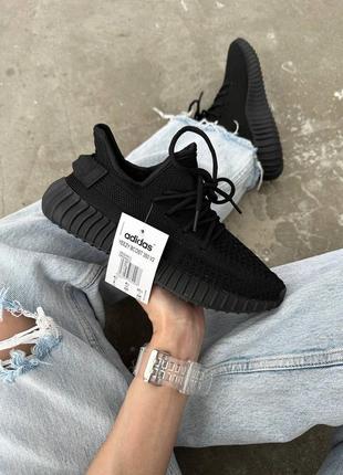 Кросівки adidas yeezy boost 350 “full black”