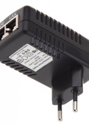 POE инжектор Merlion 48V 0,5A (24Вт) с портами Ethernet