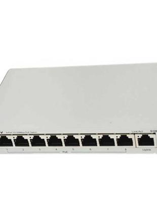 PoE коммутатор Mercury S109P (8xPOE, 1xLAN)