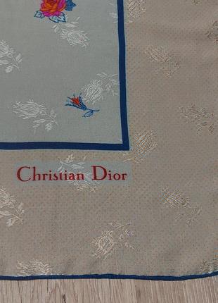 Christian dior, винтажный платок.