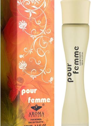 Туалетная вода Aroma Parfume Pour Femme 100 мл (4820186820232)
