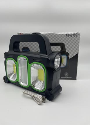 Лампа Led solar light HB-6169 (A-2439)