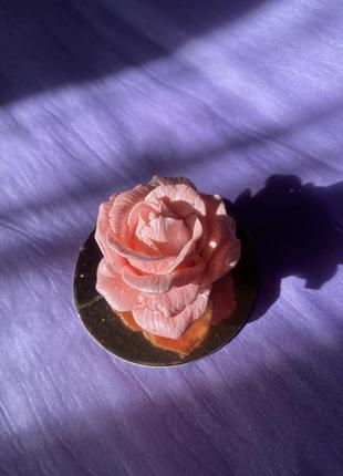 Мыло роза ручной работы