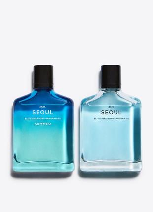 Набор туалетная вода Zara Seoul Summer 100 мл. + Zara Seoul 10...