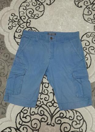 Стильные шорты синего цвета tommy hilfiger made in bangladesh,...