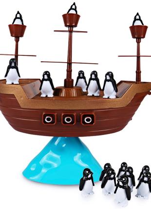 Настольная игра Пиратская лодка Пингвинопад