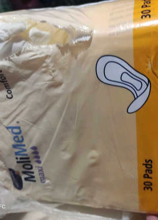 MoliMed урологічні прокладки для дорослих памперси відкрита пачка