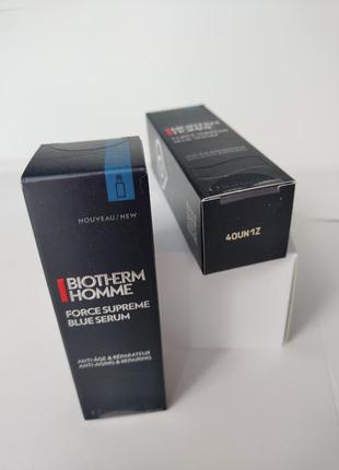 Крем- гель для мужчин biotherm homme force supreme anti-aging gel