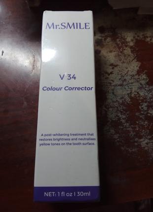 Відбілювальна зубна паста colour corrector v 34