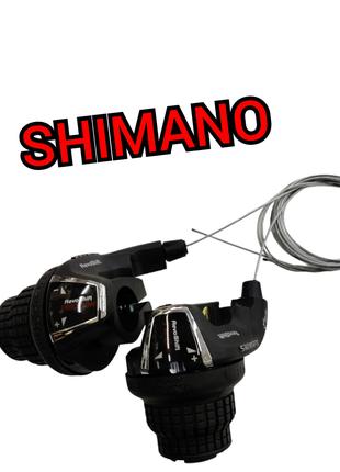 Переключатели скоростей SHIMANO (ревошифт) вело 7/3 скоростей